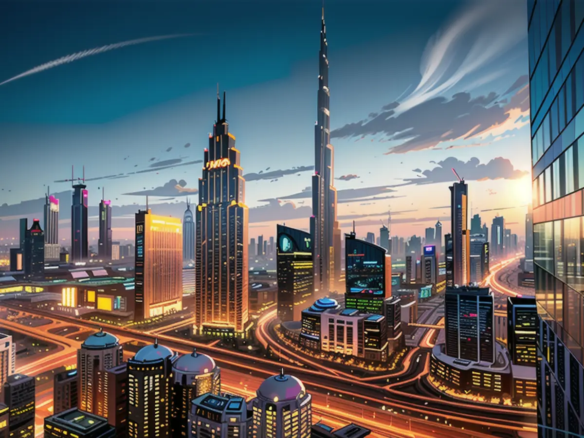L'horizon de Dubaï au crépuscule. L'émirat retarde ses projets de casinos.