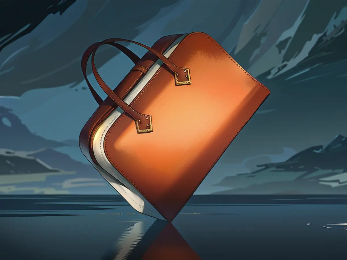 The Hermès Victoria bag made from Sylvania, a leather substitute made from mushrooms