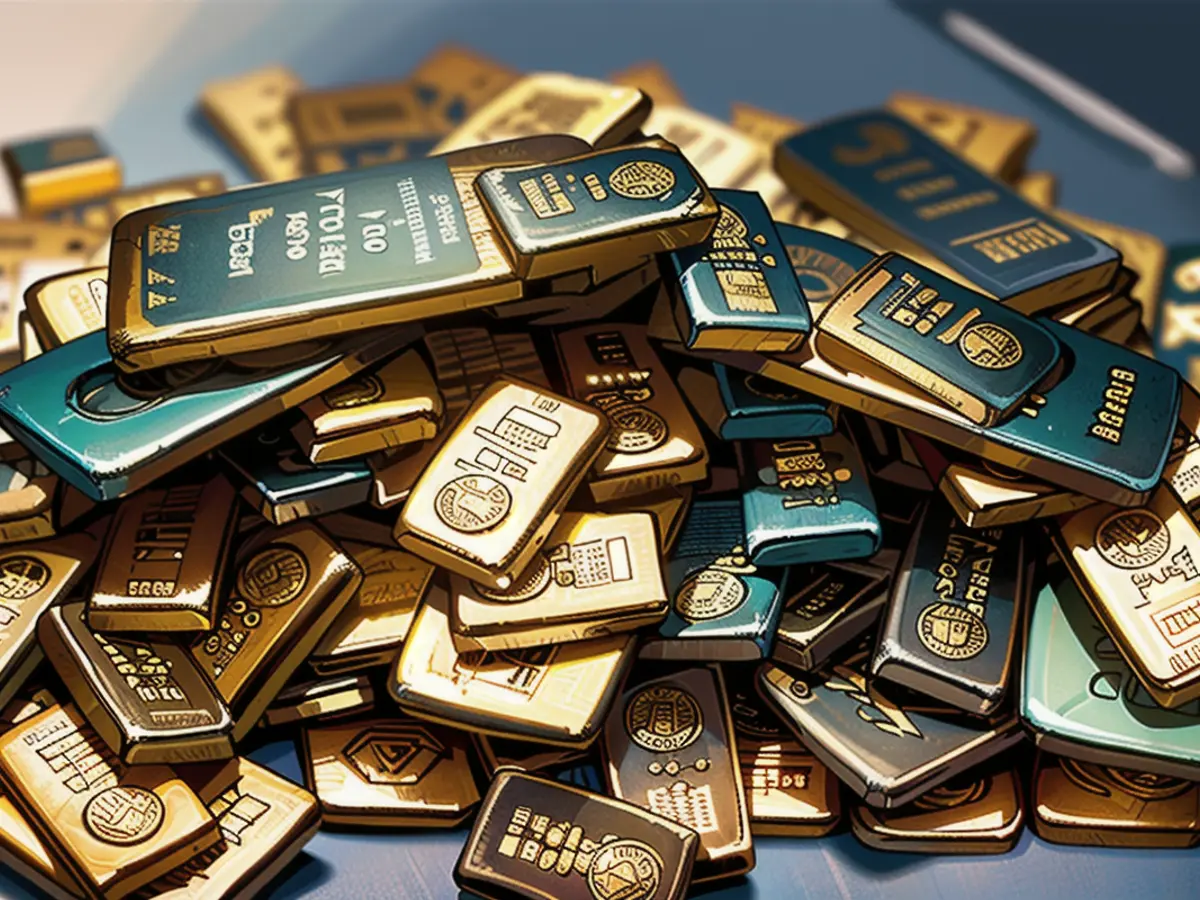 Une Munichoise a oublié des lingots d'or d'une valeur de plus de 100 000 euros dans un bus public.
