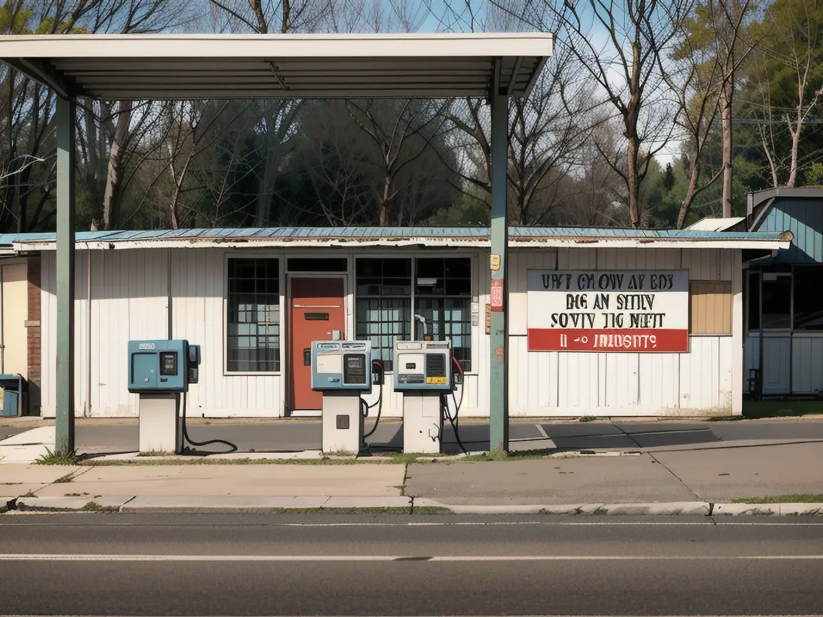 Medley photographed a former gas station in the Arkansas Delta, which had become a modest Baptist church.