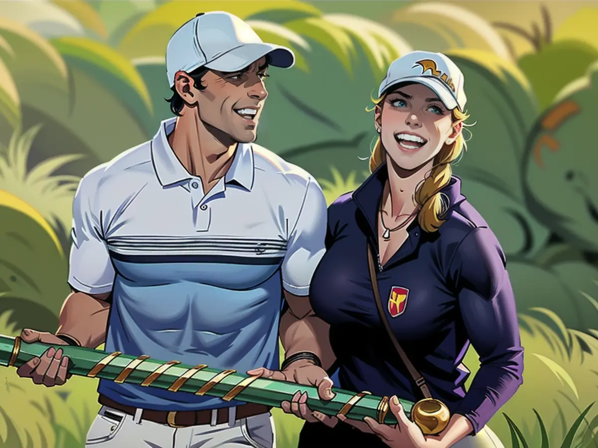 Rory McIlroy with his wife Erica Stoll in 2015