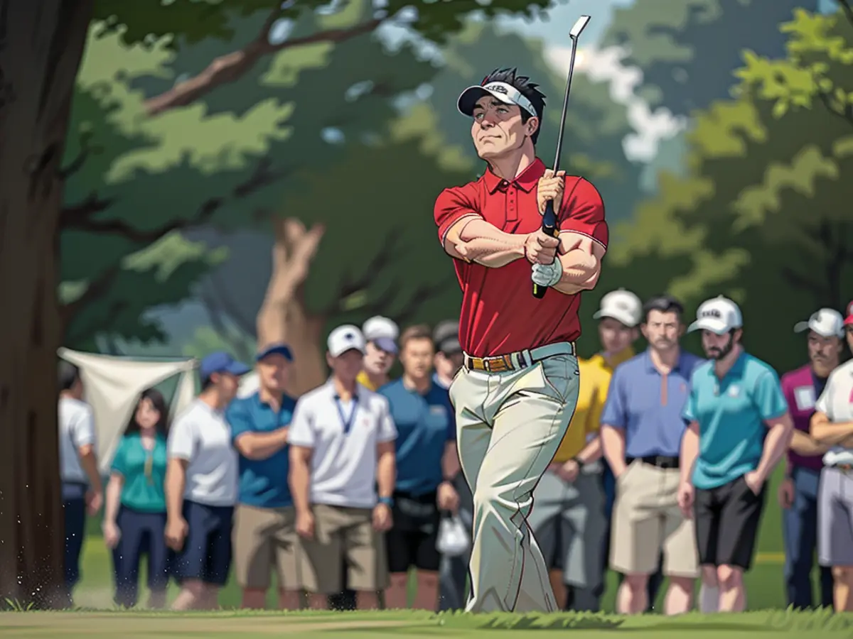 Yang missed the cut at the 2022 PGA Championship at Southern Hills Country in Tulsa, Oklahoma.