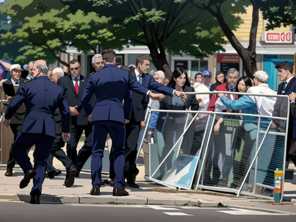 Video scheint den Moment zu zeigen, in dem der slowakische Premierminister erschossen wurde. Fünf Schüsse sind in einem Video zu hören, das den Moment zu zeigen scheint, in dem der slowakische Premierminister Robert Fico am Mittwoch in der Stadt Handlova erschossen wurde.