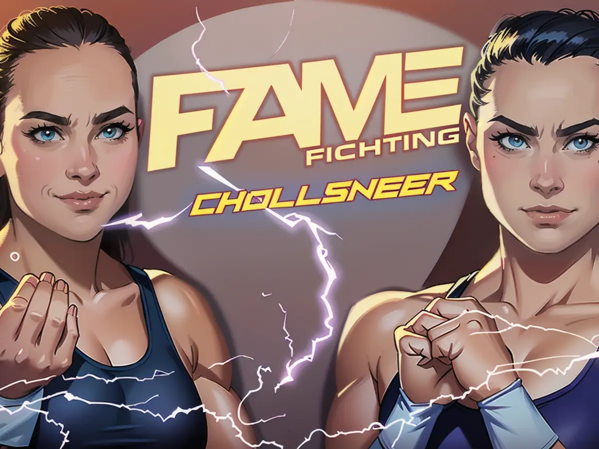 Sima (l.) and Laura (r.) are certainly sporty. But how will they fare in the boxing ring?