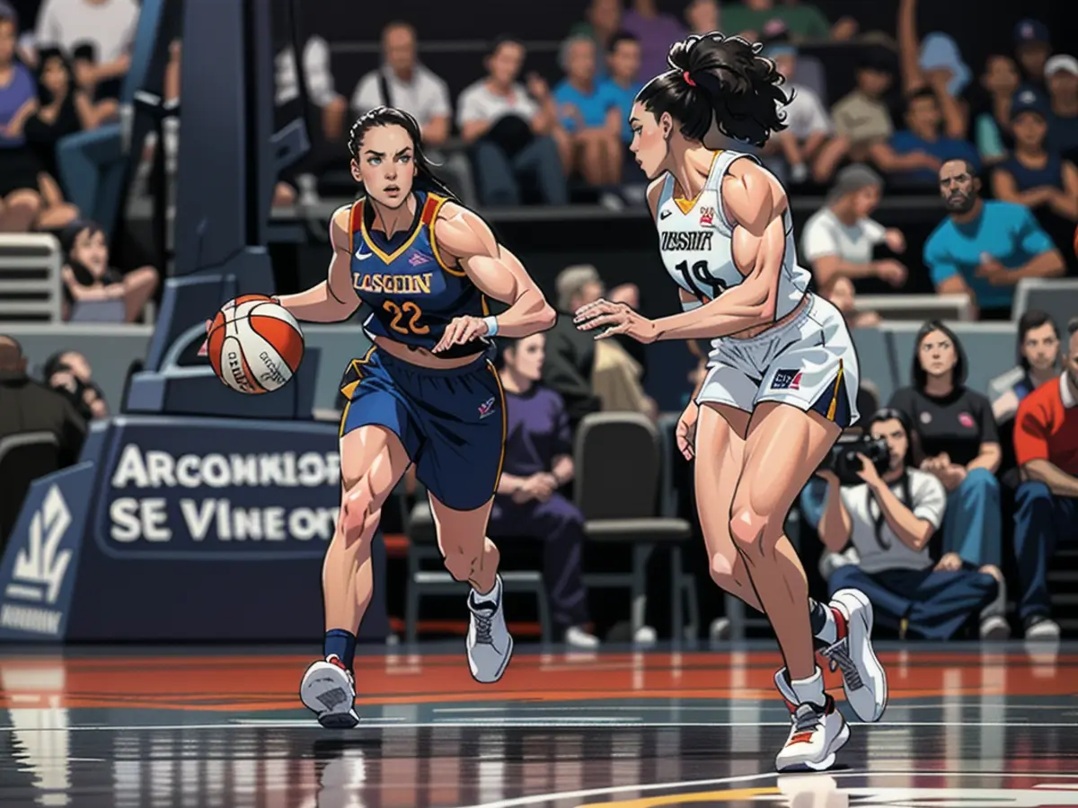 Clark sagte, dass sie sich immer noch an die körperliche Belastung in der WNBA gewöhnt.