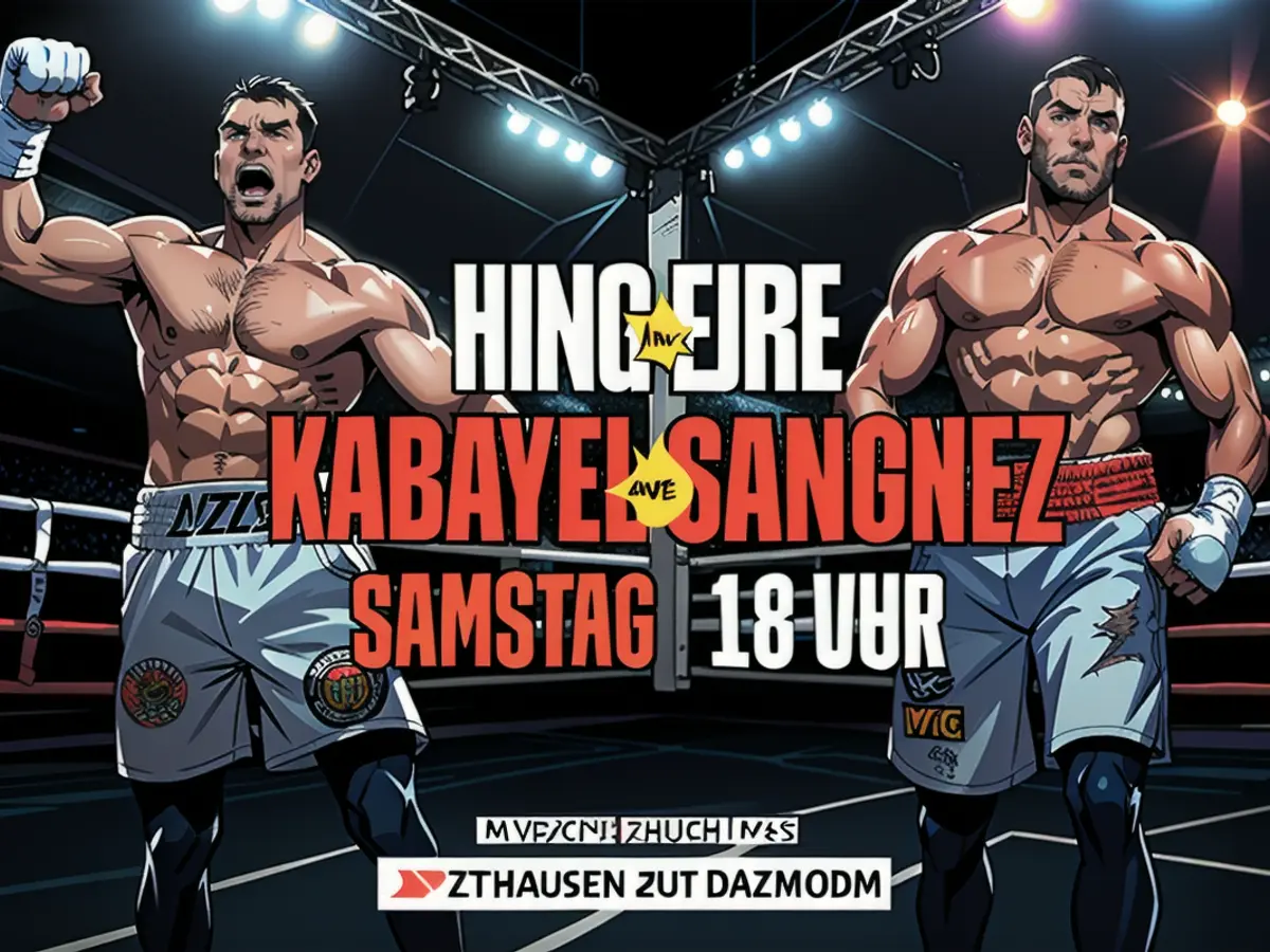 Anzeie: DAZN is broadcasting the Mega Boxing Night this Saturday. Just click on the graphic and watch live
