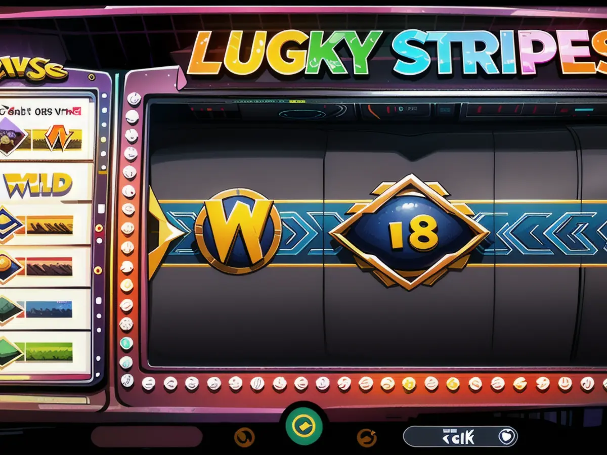 The new iSoftBet slot Lucky Stripes focuses on stripes, lots of re-spins and a peculiar look.