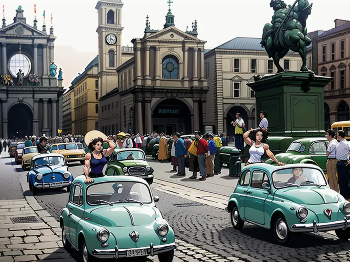 Der Fiat (Nuova) 500 hatte seine Premiere im Jahr 1957.