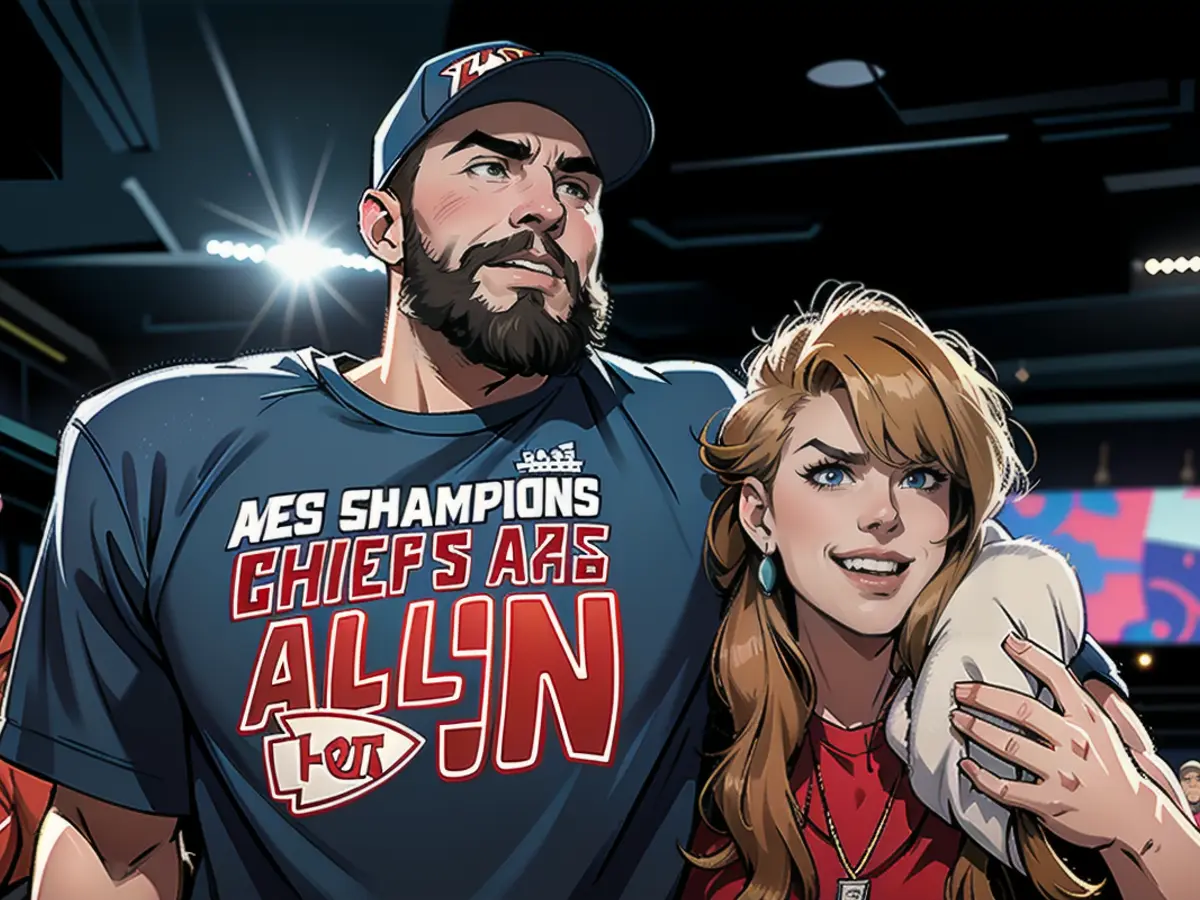 A couple since last summer: Travis Kelce and Taylor Swift