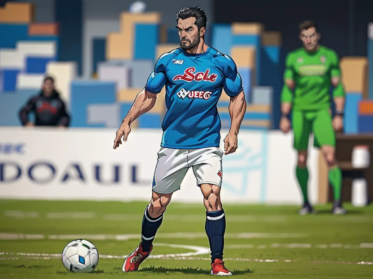 Diego Demme en action pour le SSC Napoli