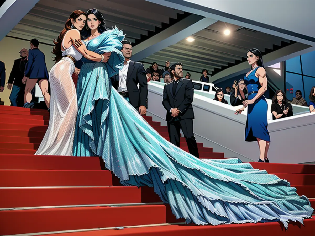 Eva Longoria and Indian actress Aishwarya Rai are friends and sparkled in Cannes