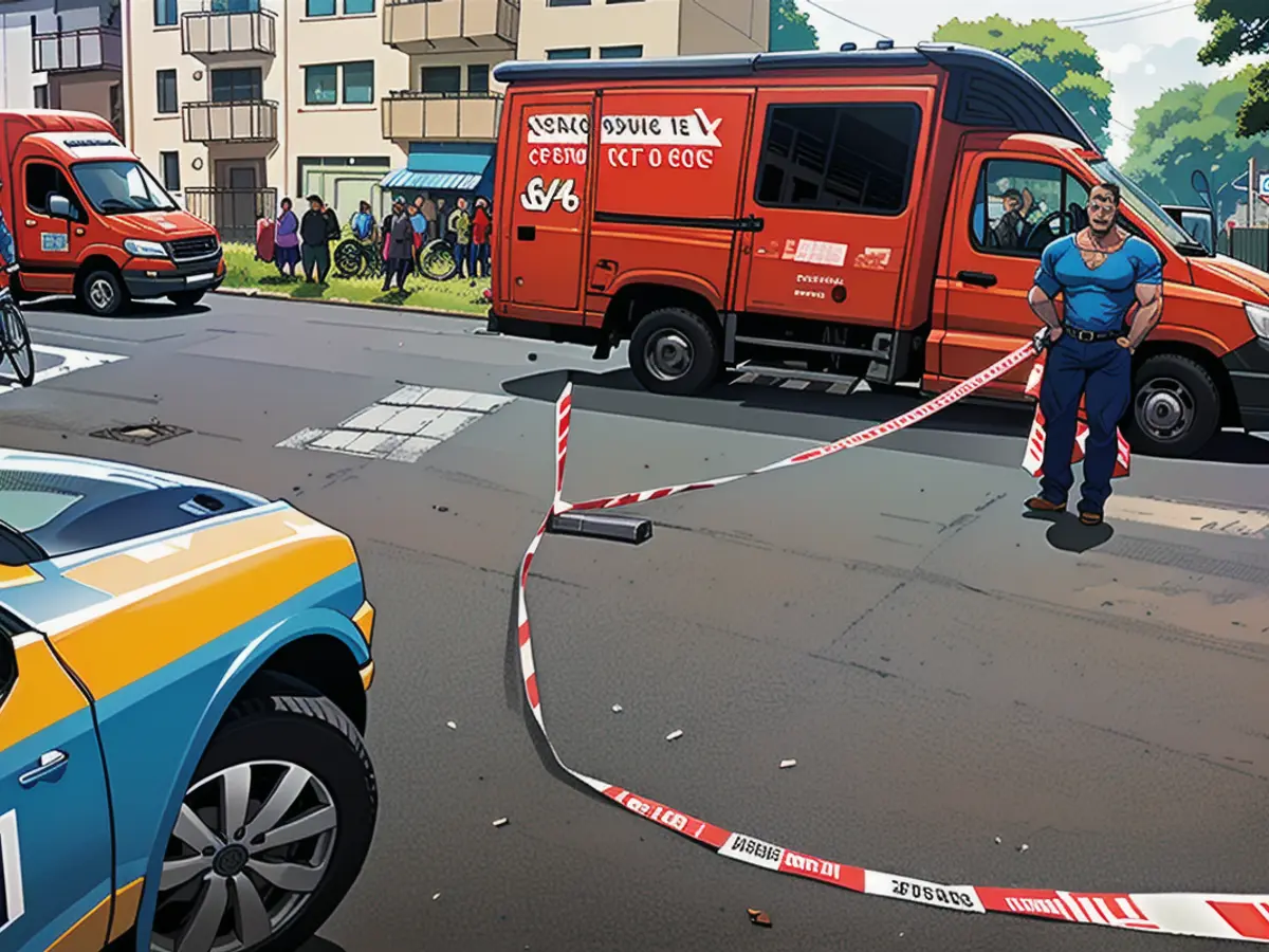 L'accident s'est produit sur la Hannoversche Straße samedi après-midi.