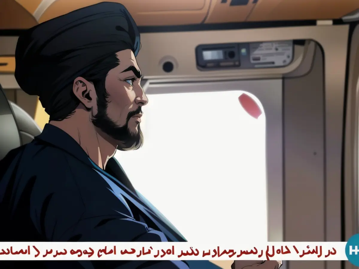 This image from Iranian state television shows Ebrahim Raisi (63) on board a helicopter