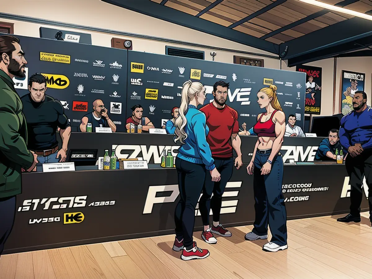 Laura and Sima face each other at the press conference. In any case, the two ladies will no longer be friends