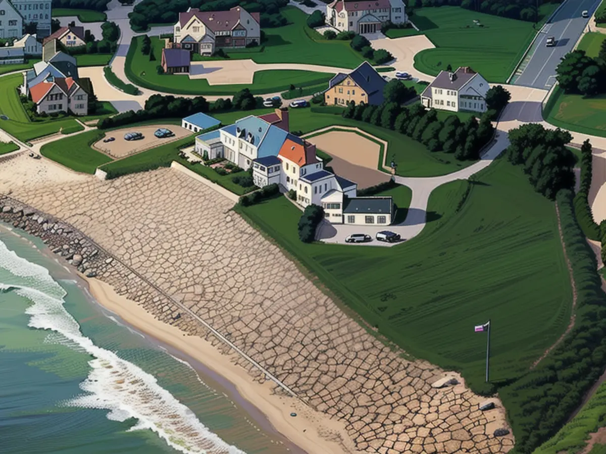 Taylor Swift's largest property is located on Rhode Island. Many residents are said to have complained that the beach area has been lost due to the newly constructed stone wall