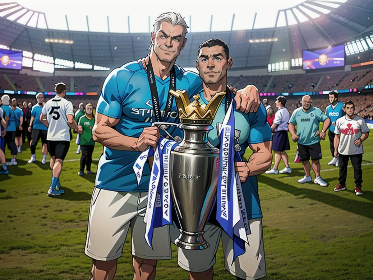 Erling Haaland (left) and Phil Foden (right) have become key parts in Manchester City's success over the last two seasons.