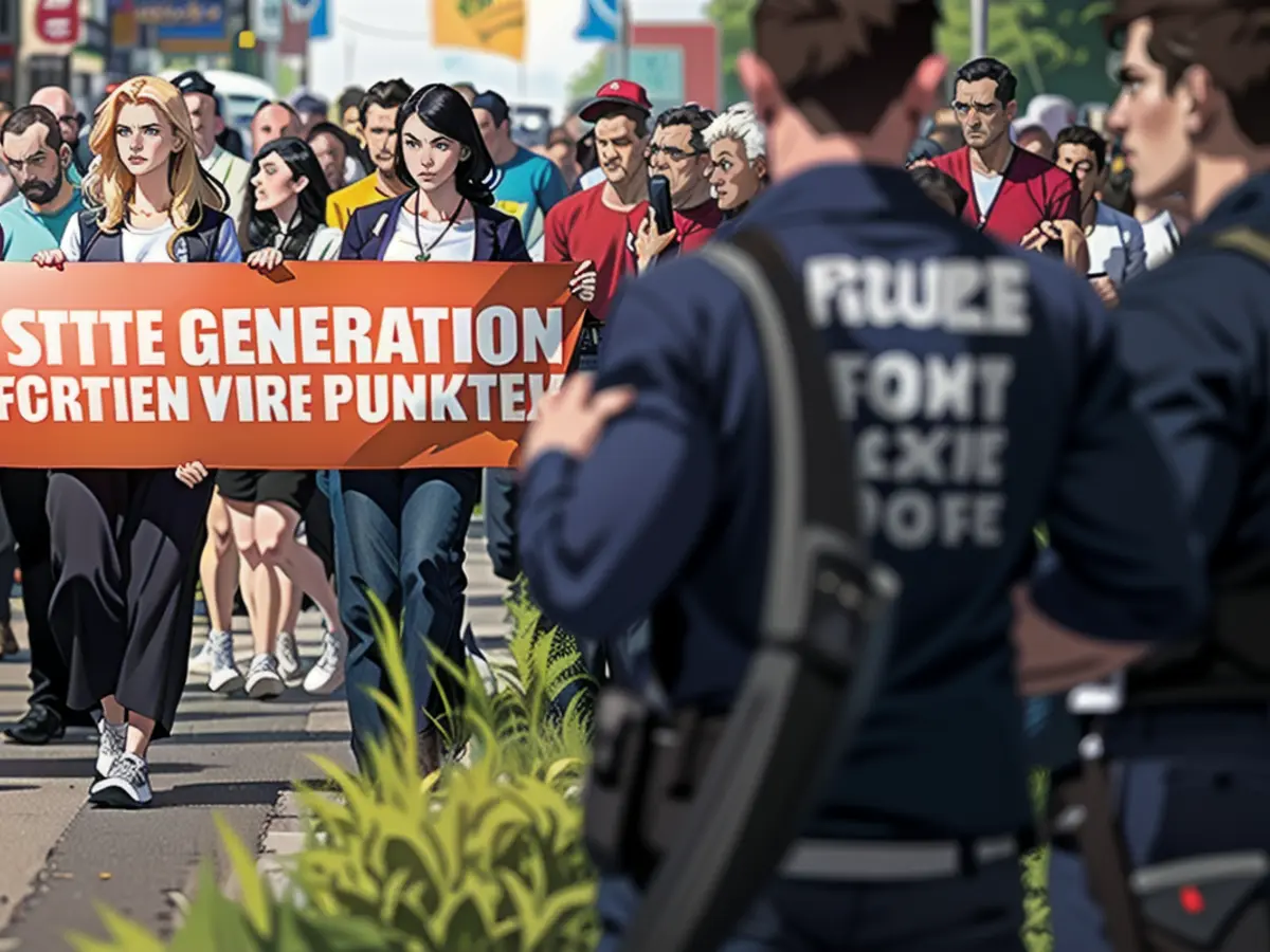 Cinq membres du groupe de protection du climat "Last Generation" ont été inculpés pour avoir formé...