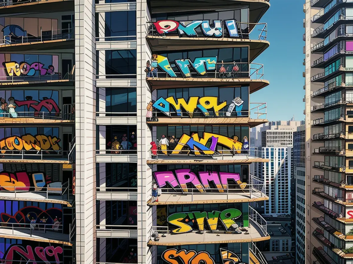 VIDEO INTERVIEW: Meet one of the artists behind the graffiti on infamous LA skyscrapers. Graffiti artist Endem is one of the many who broke into the abandoned luxury apartment towers in downtown Los Angeles and left their mark.