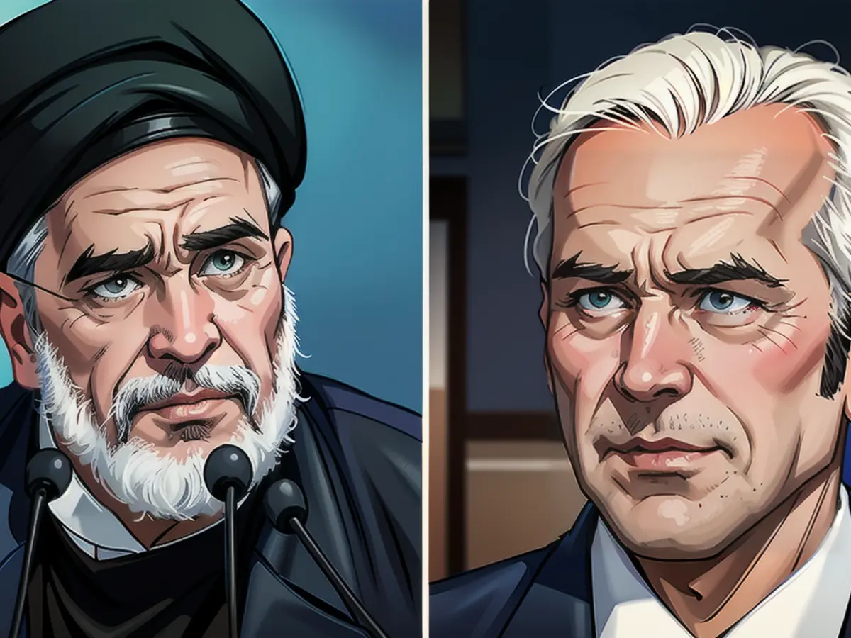 Le président américain Joe Biden (à gauche) considérait son homologue iranien Ibrahim Raisi comme...