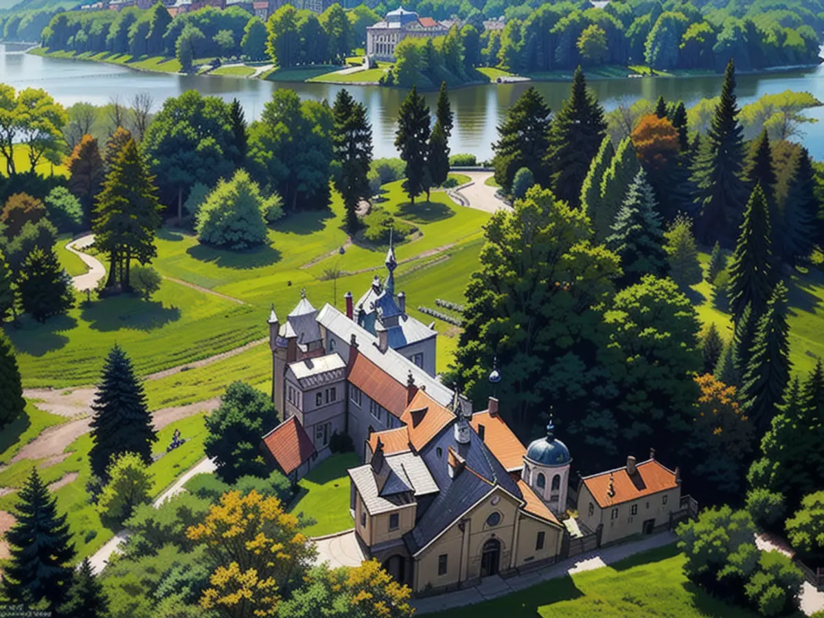The beautiful Wörlitz Park is part of the UNESCO World Heritage Site 