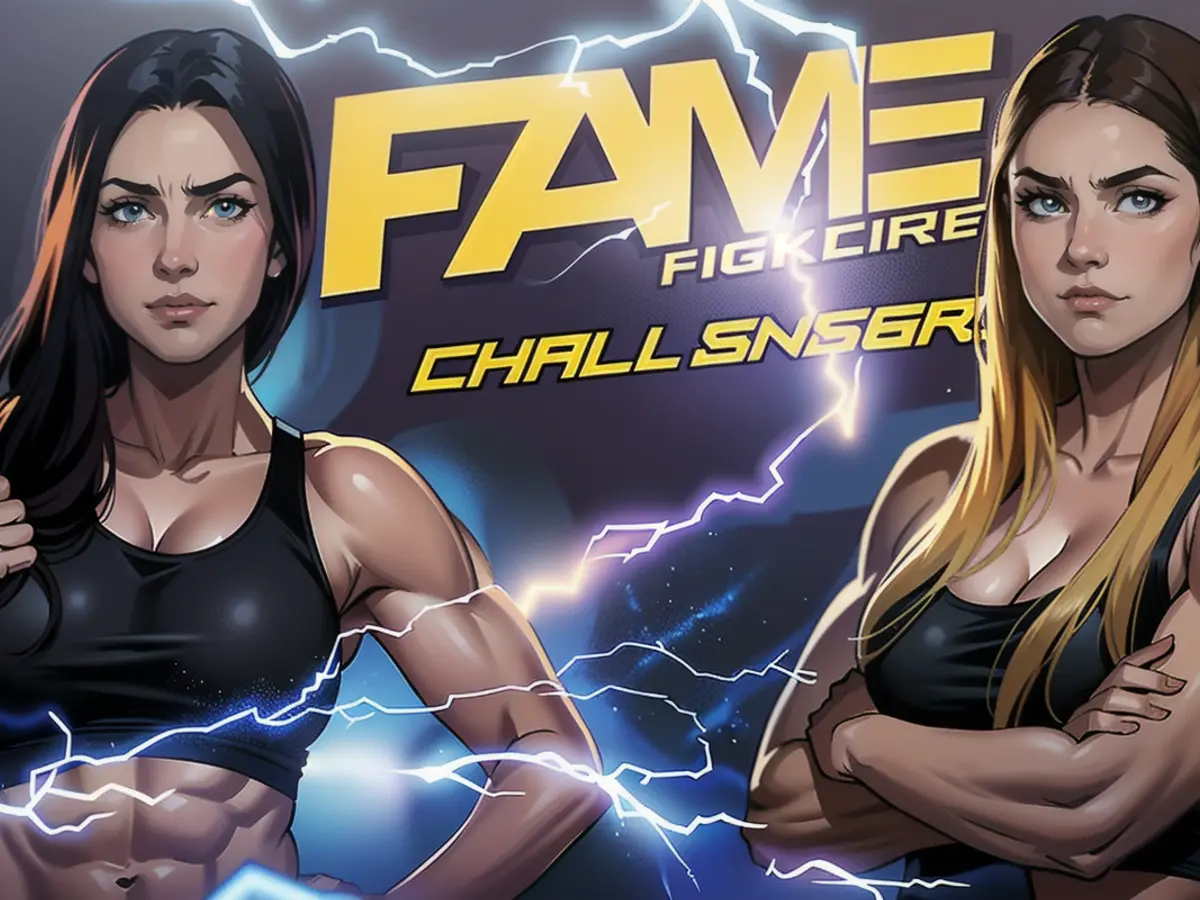 Evi (l.) and Alessa (r.) can't smell each other. Who will come out on top in the boxing ring?