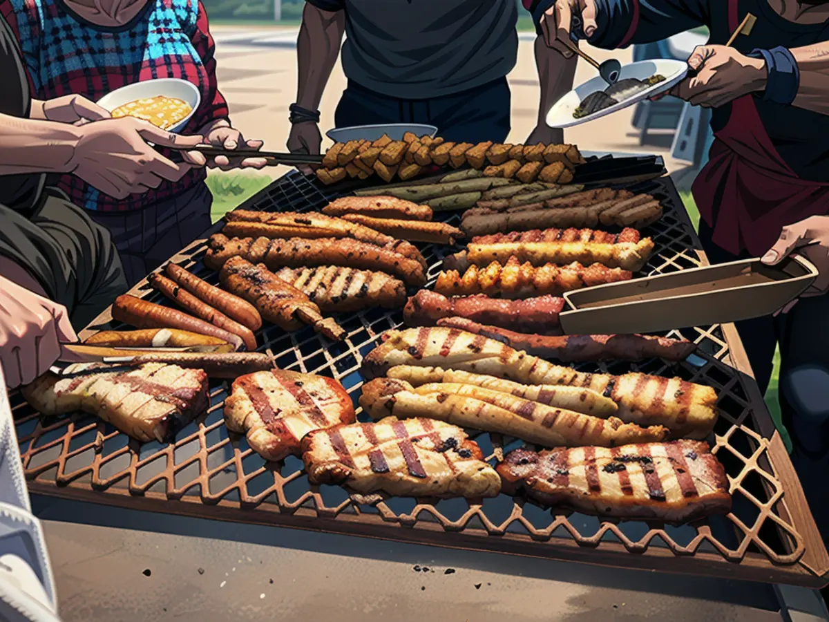 The South African braai gathers the community to grill juicy cuts of steak, sausage and chicken sosaties (skewers).
