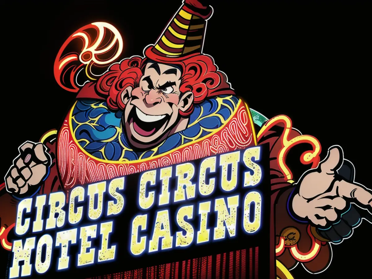 If you don’t want a ghost story invented about your resort, Rule #1 is probably not to put a clown on its sign.