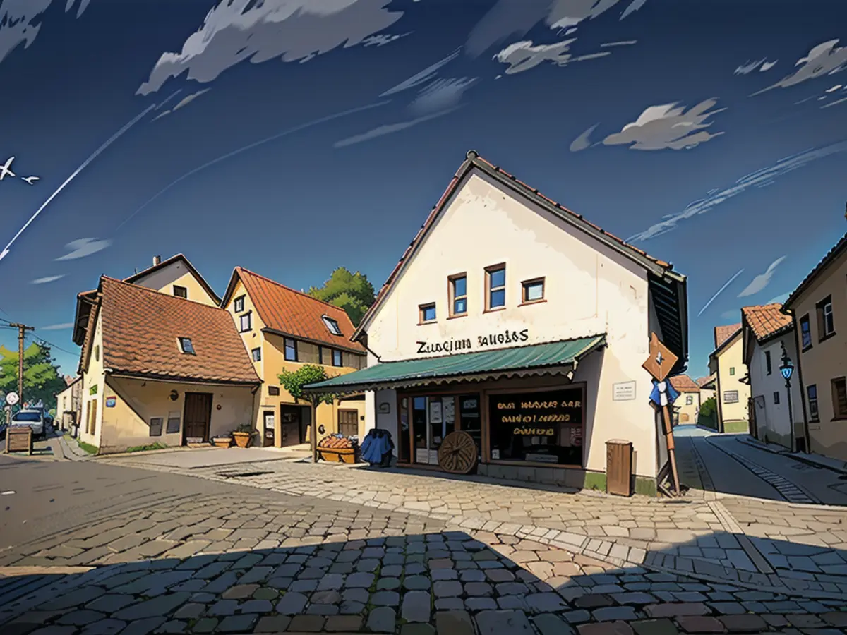 La boucherie de la vieille ville de Sulzbach, près de Francfort, existe depuis plus de 30 ans.