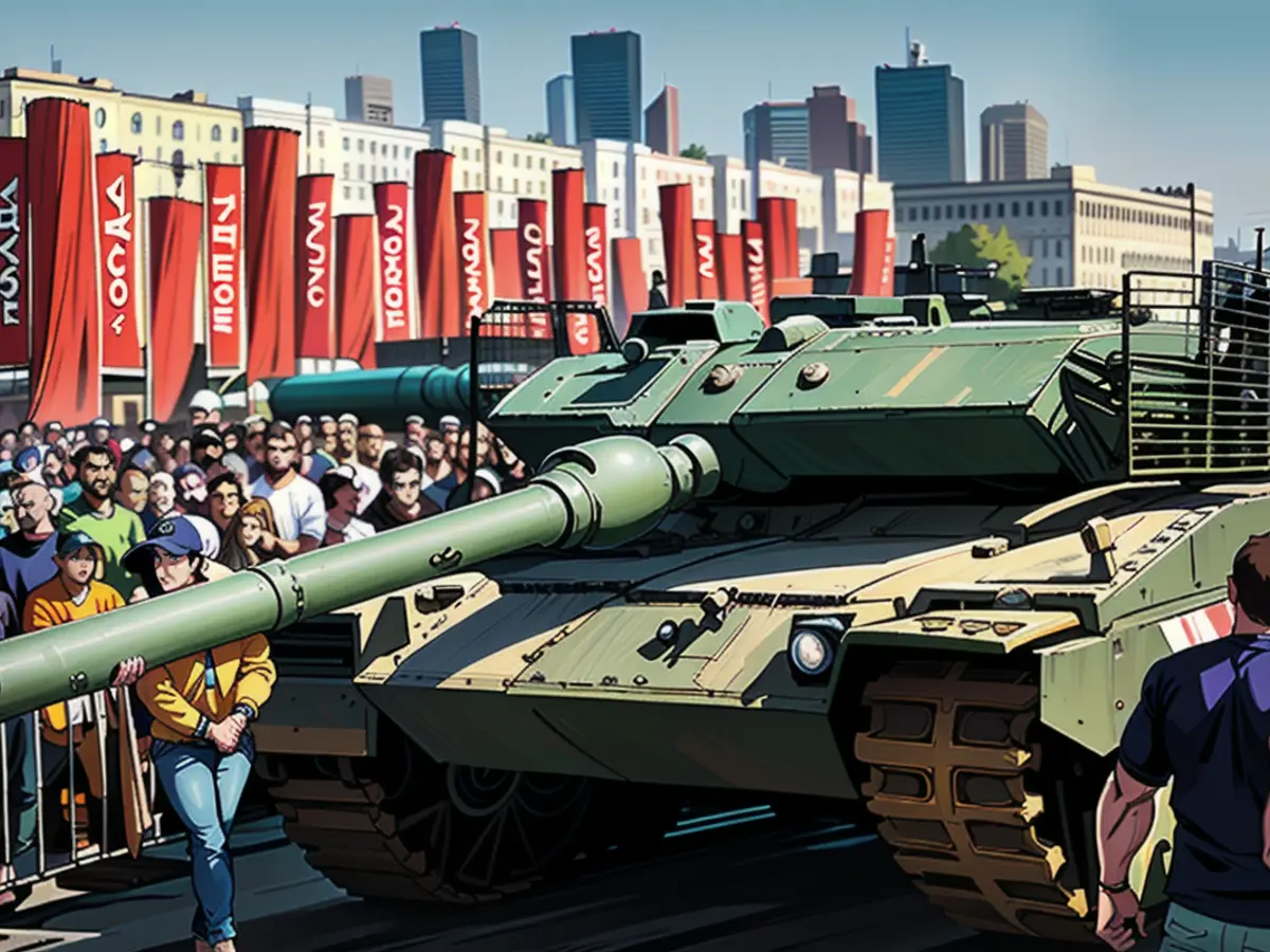 Loot in Moscow: a Leopard 2A6 delivered from Germany