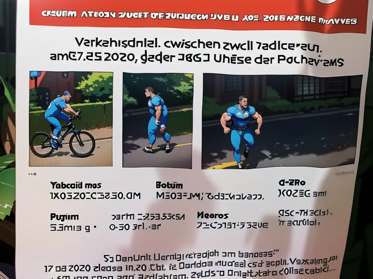 Mit diesen Fahndungsfotos aus einer Überwachungskamera sucht die Polizei nach dem flüchtigen Fahrradfahrer