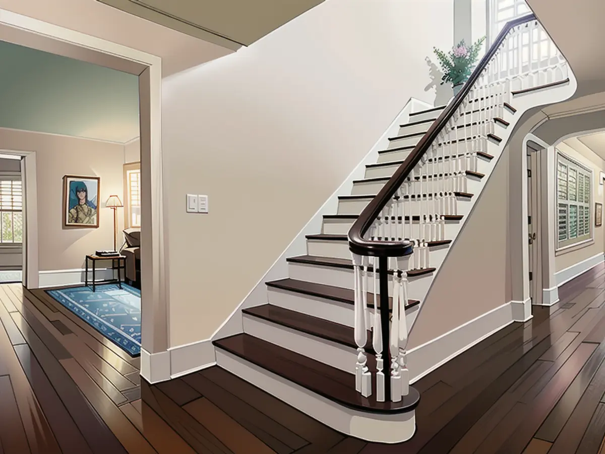 So sieht die berühmte Treppe in Kevins Allein-zu-Haus heute aus