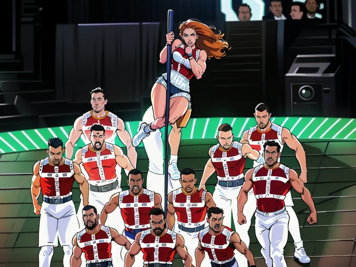 Megastar mit Mega-Body: Jennifer Lopez 2020 beim Auftritt in der Halbzeit des „Super Bowl LIV“