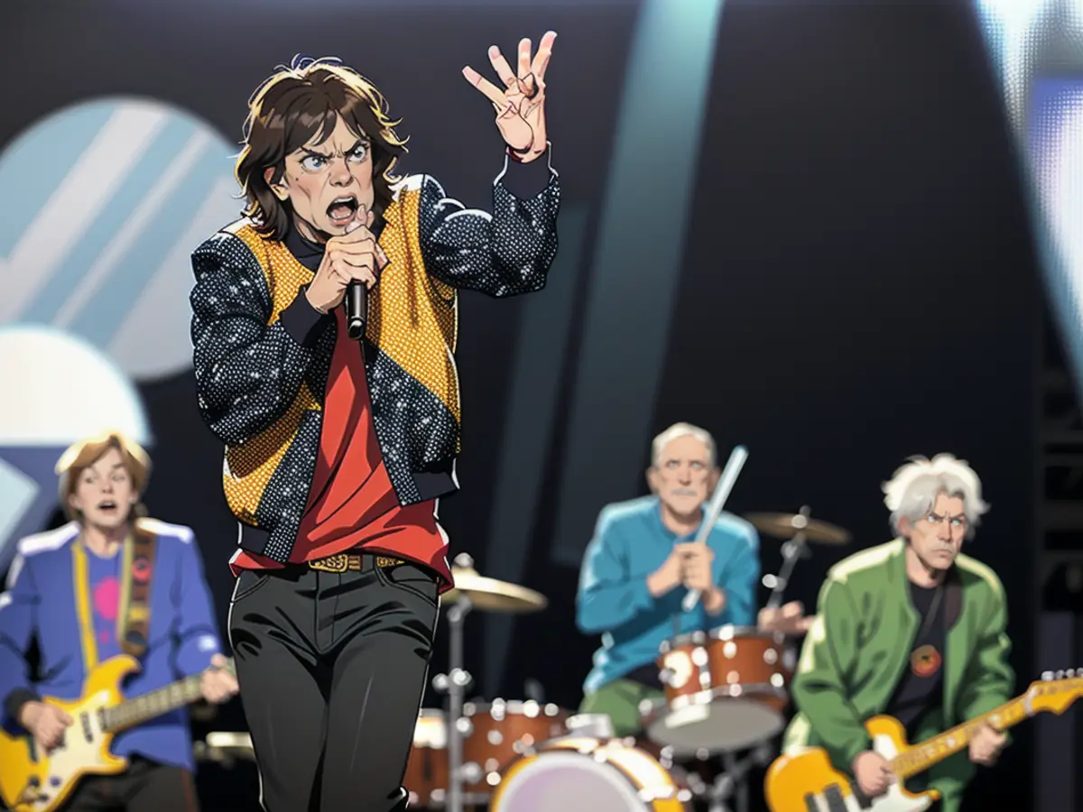 Mick Jagger and the Rolling Stones performing the Hackney Diamonds '24 tour in Seattle in May.