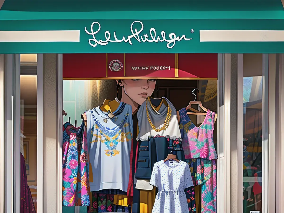 Palm Beach has been on the rise as a fashion destination in recent years. But the town (and its associated aesthetic) has become a topic of political conversation due to its association with Donald Trump and his Mar-a-Lago club. Pictured above, a Lilly Pulitzer store in Sarasota, Florida.