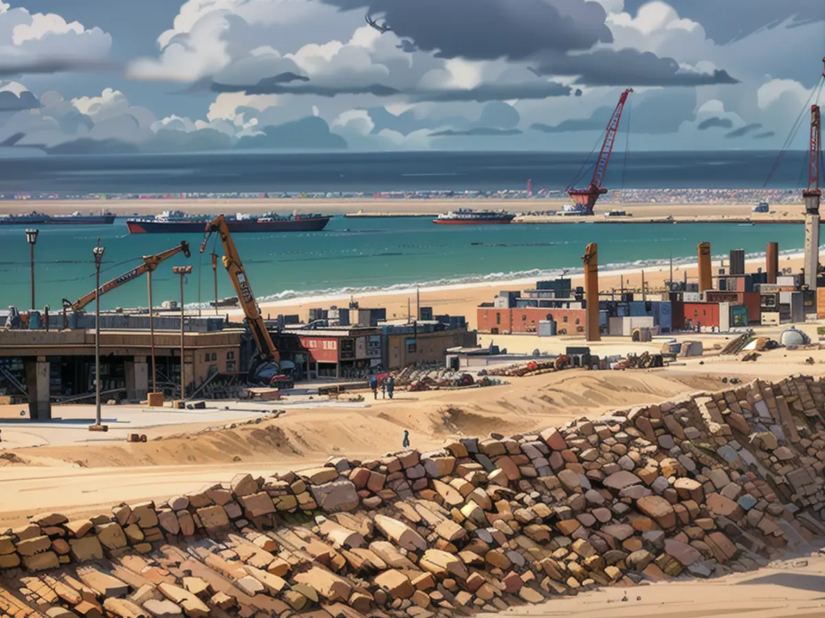 The port is currently under construction and is due to complete in 2028.