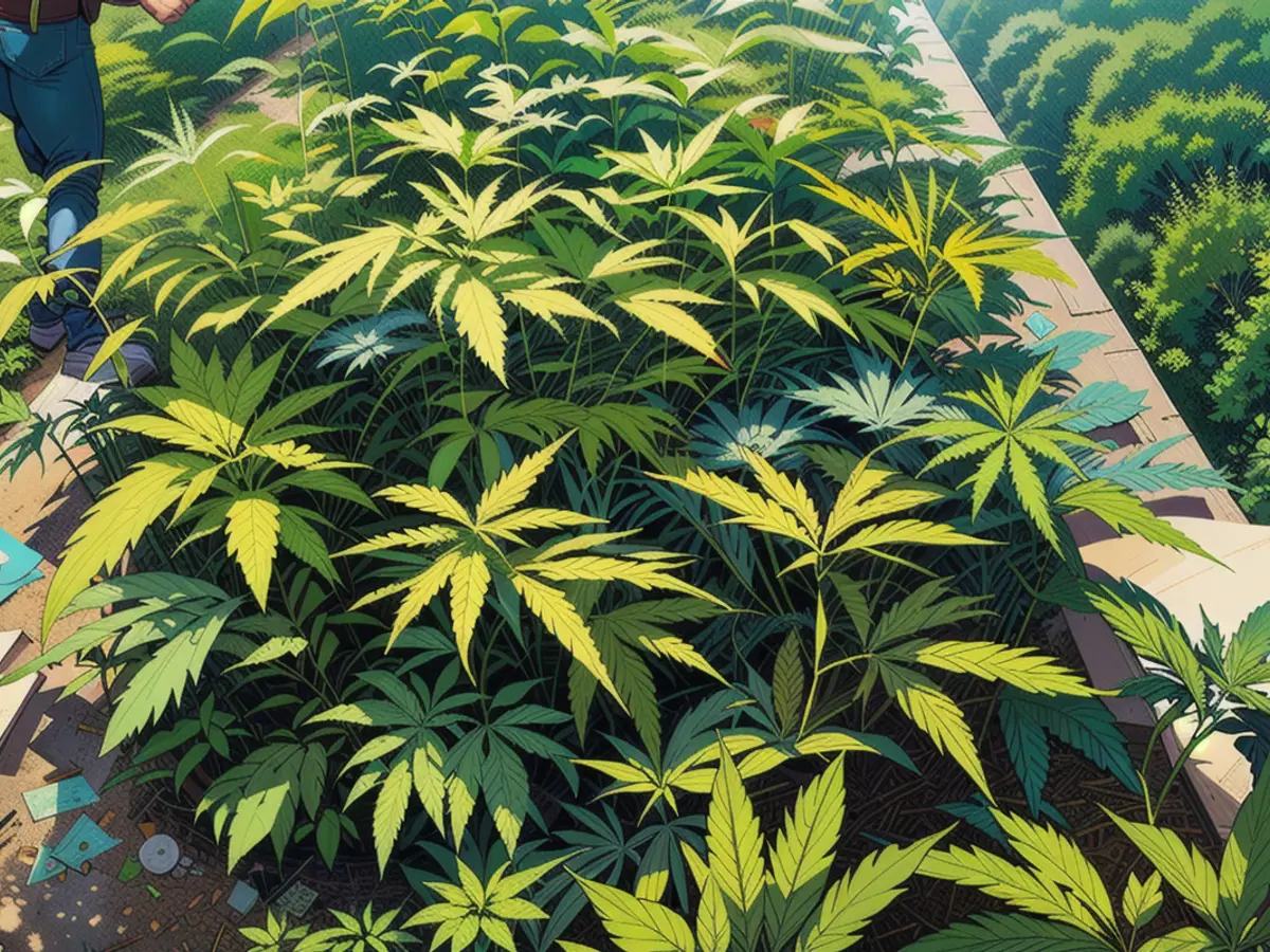 Das Leipziger Ordnungsamt stieß nahe einer Schule auf über 700 Cannabis-Pflanzen