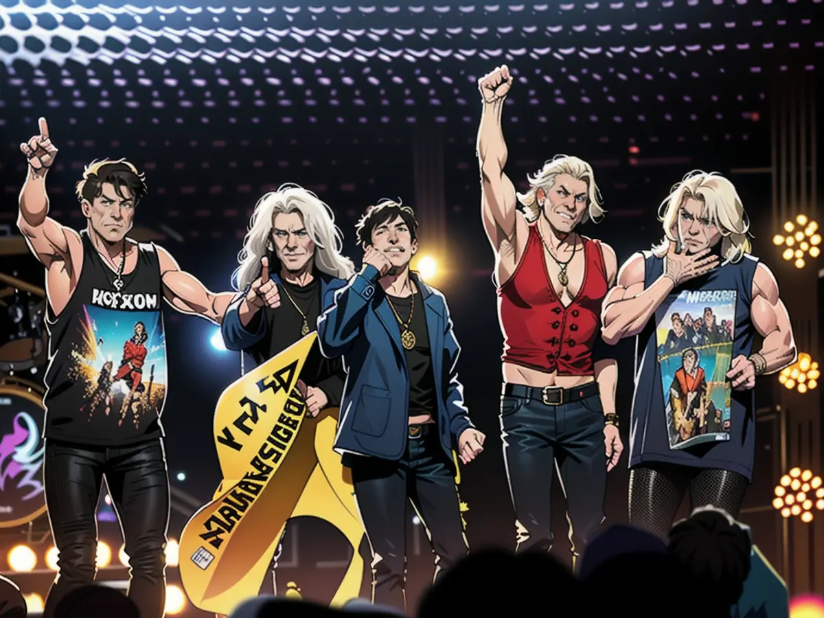 Die Scorpions (110 Mio. verkaufte Platten weltweit) starten ihre Europa-Tour in Istanbul, mit gleich zwei ausverkauften Konzerten (knapp 25 000 Zuschauer)