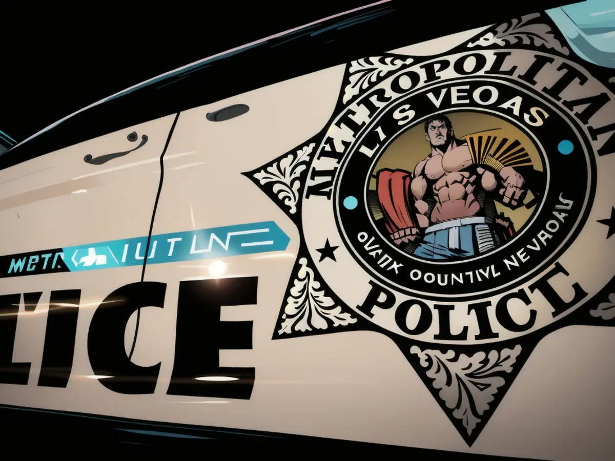 A LVMPD car, pictured above. Las Vegas Metropolitan Police Department (LVMPD) officers arrested a...