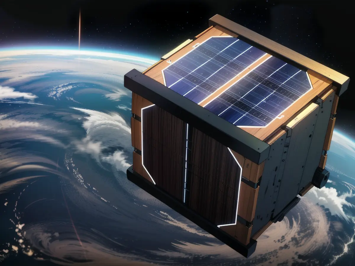 Le premier satellite en bois, appelé LignoSat, ne mesure que dix centimètres.