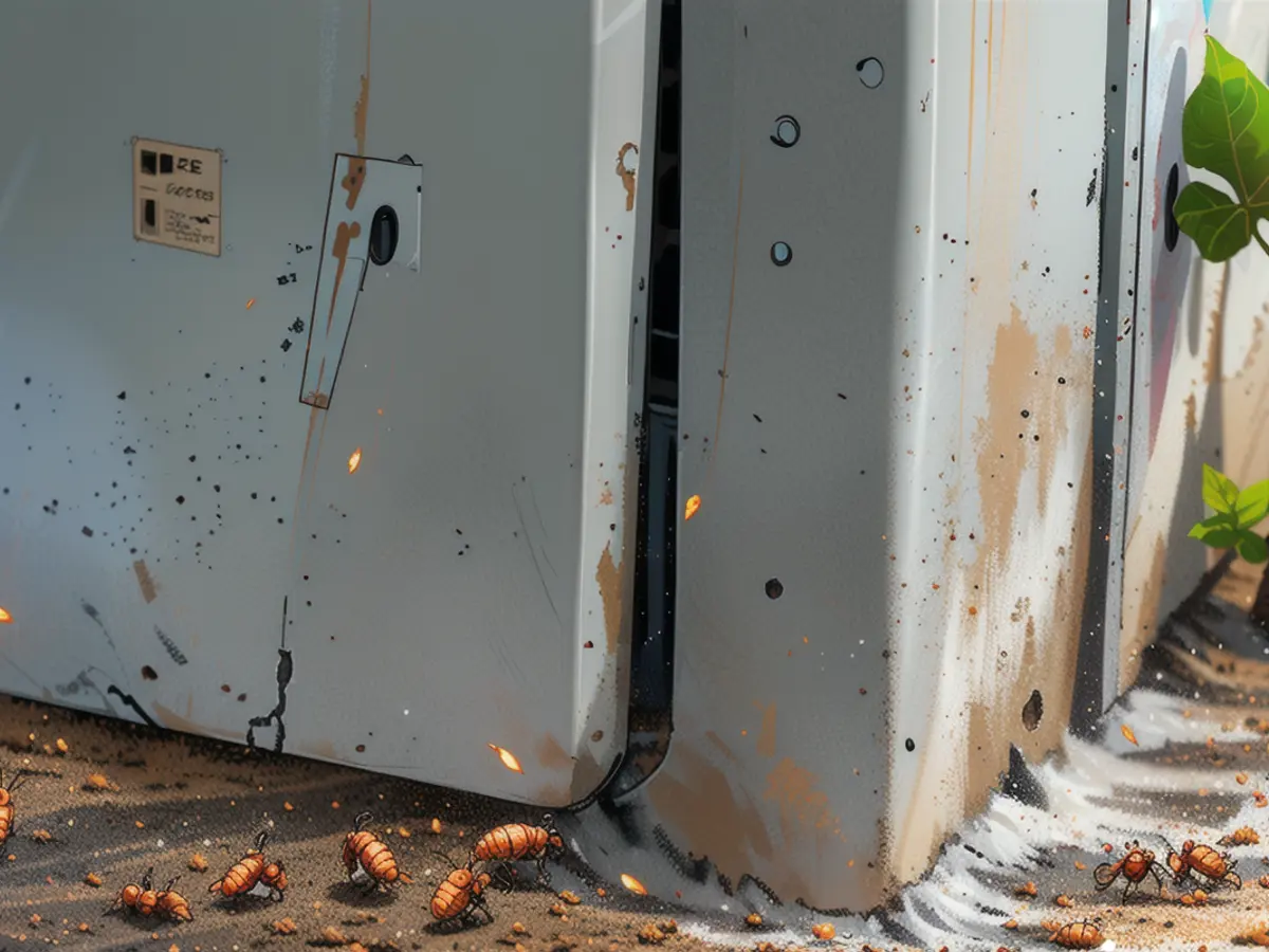 Thousands of ants also populated distribution boxes in Kehl, causing power and internet outages