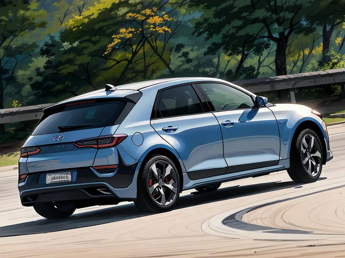 On the racetrack, the Hyundai Ioniq 5 N is in its natural environment. It is a thoroughbred sports car that has to be taken seriously. To achieve this, the manufacturer has made improvements in almost all areas or even installed completely new parts. The car no longer has much to do with the conventional Ioniq 5 - which explains the hefty surcharge.