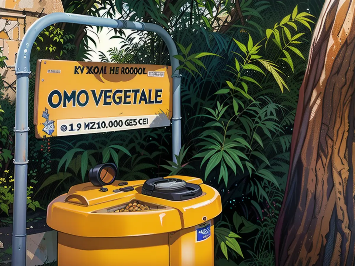 Turning used cooking oil into fuel: here a vegetable oil collection station in Italy
