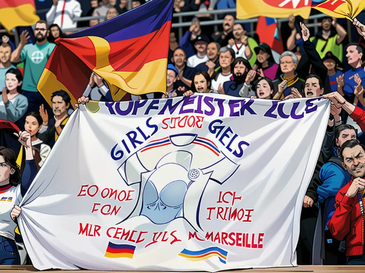 L'ambiance était excellente lors du match international féminin de la DFB vendredi à Rostock. Seule...