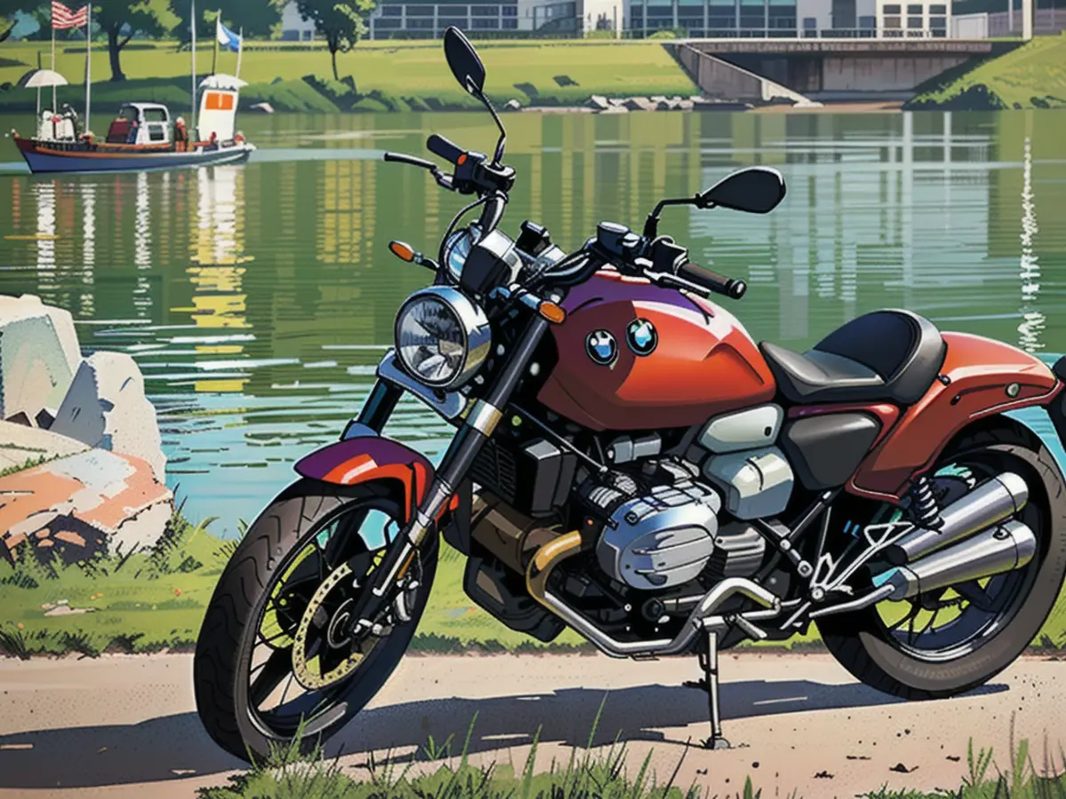 Die BMW R 12 wird von einem luft-/ölgekühlten 1170-cm³-Boxermotor angetrieben.