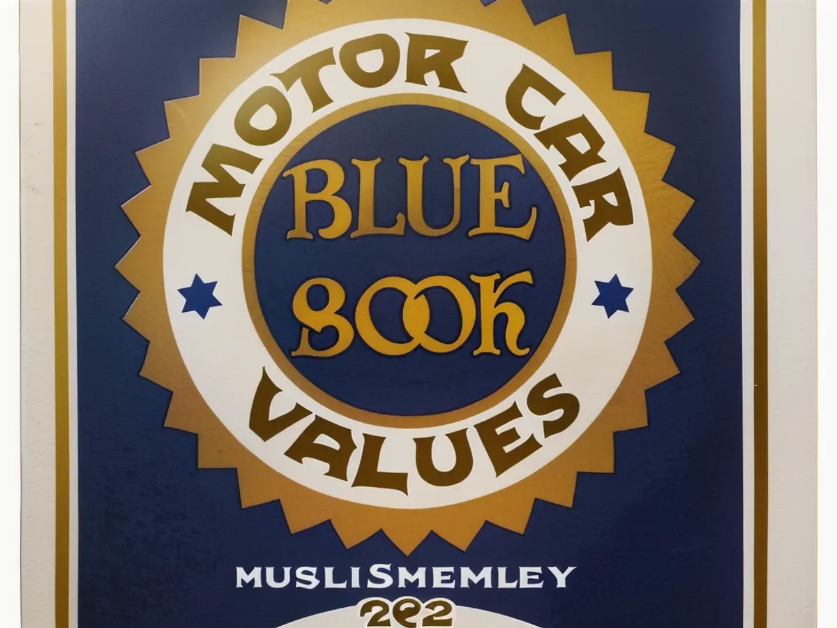 The Kelley Blue Book logo as it appeared on a 1926 pricing guide.