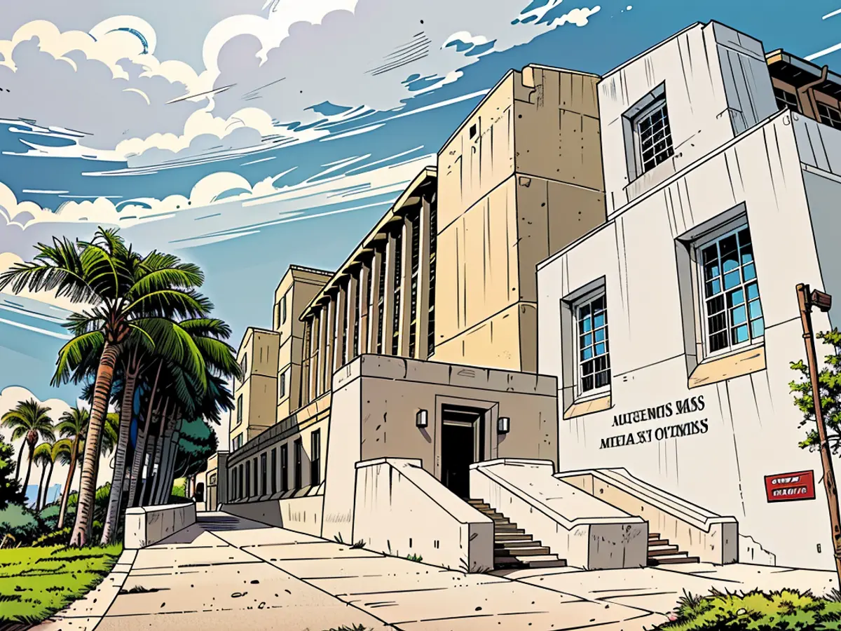 The Alto Lee Adams, Sr. U.S. Courthouse on Tuesday, July 18, 2023, in Fort Pierce, Florida.