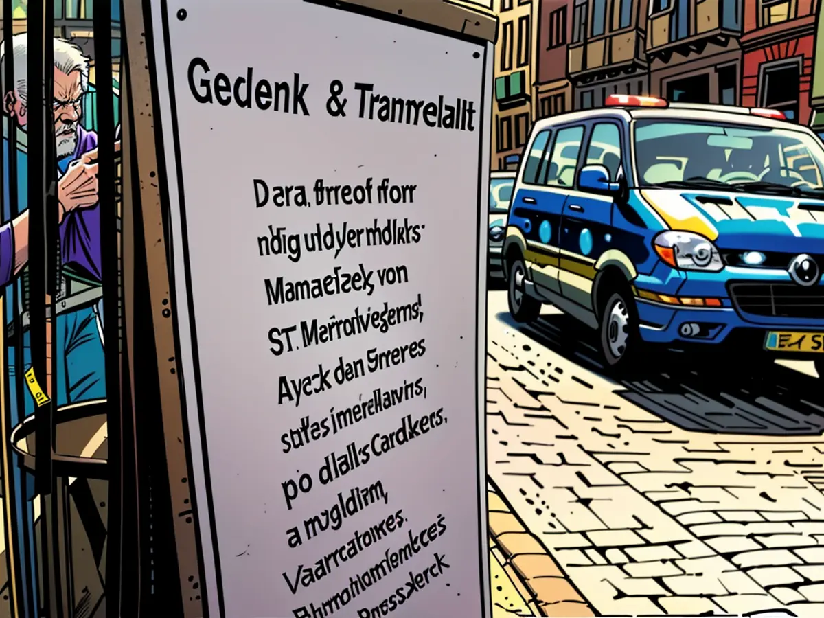 By declaring the market square a memorial and place of mourning, the city of Mannheim tries to prevent demonstrations at the scene of the crime.