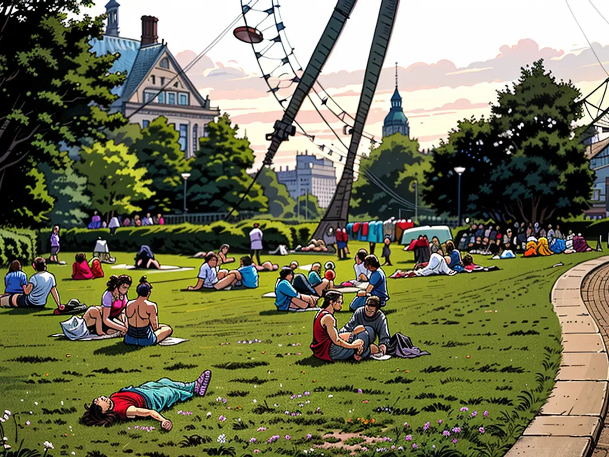 Wenn Sie sich in diesem Sommer in den Londoner Parks aufhalten möchten, sollten Sie am besten außerhalb der Stadt bleiben und mit dem Auto anreisen.