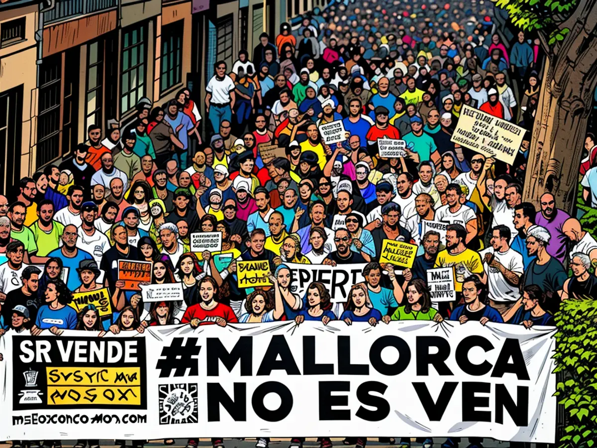 2024 gab es mehrere Proteste der mallorquinischen Bevölkerung gegen den Tourismus.