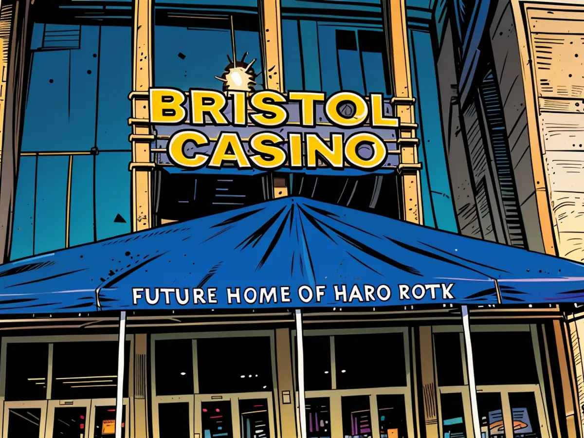 Bristol Casino, pictured above. A woman allegedly left her child in a car at the Virginia gaming property while she was in the casino.